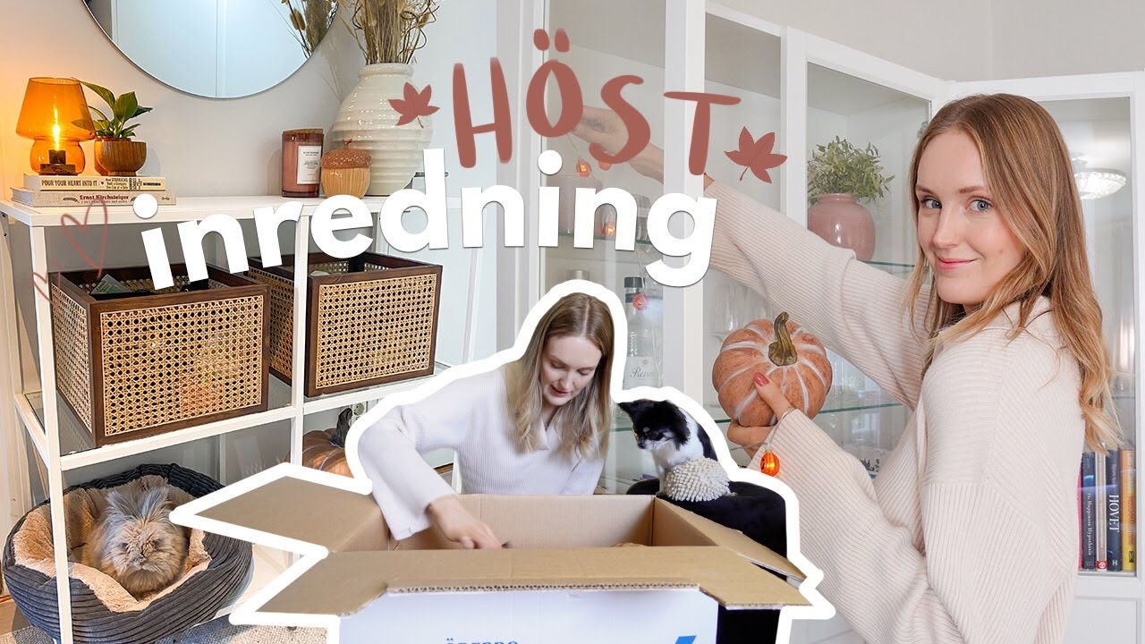 Inreder lägenheten för HÖSTEN!! | höstdekoration & höstpynt