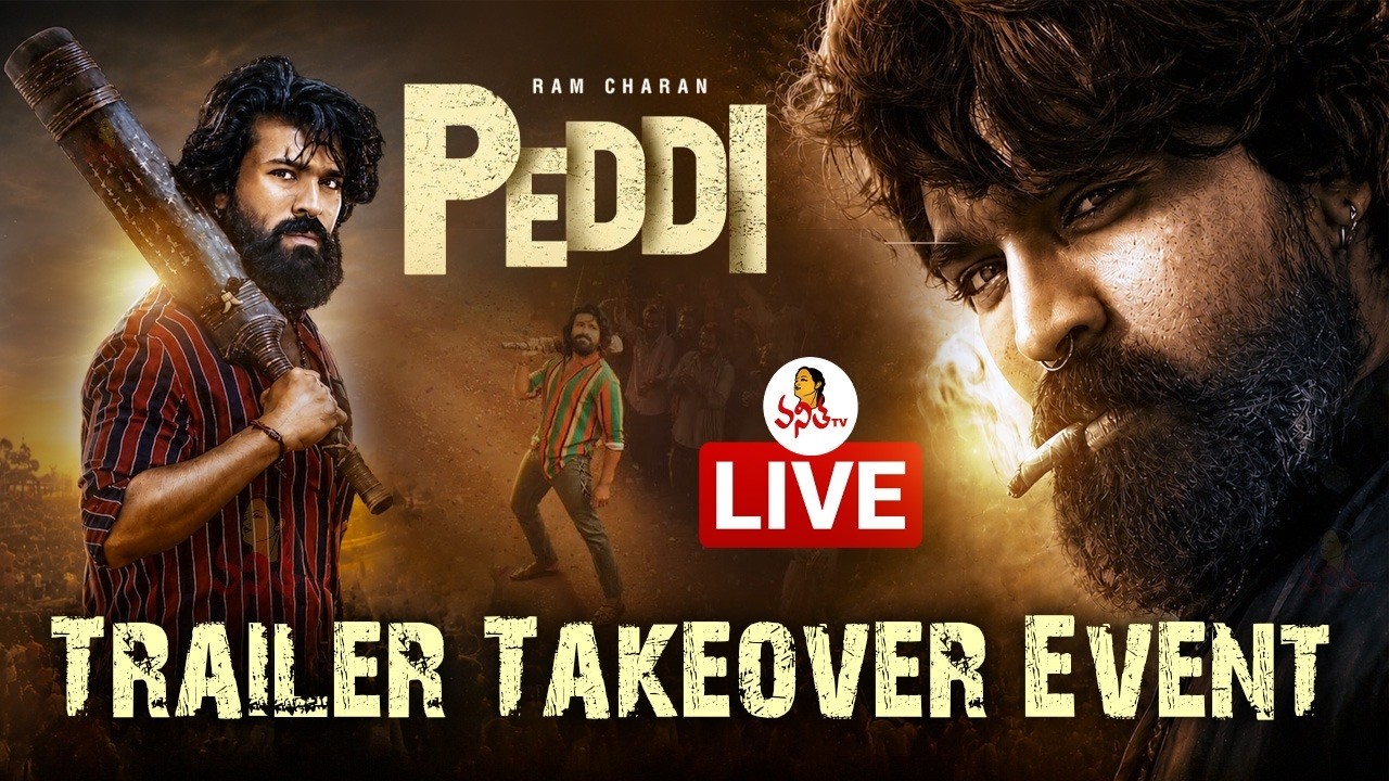 Peddi Trailer Launch Event LIVE | Ram Charan | Janhvi Kapoor | AR Rahman | Buchi Babu Sana