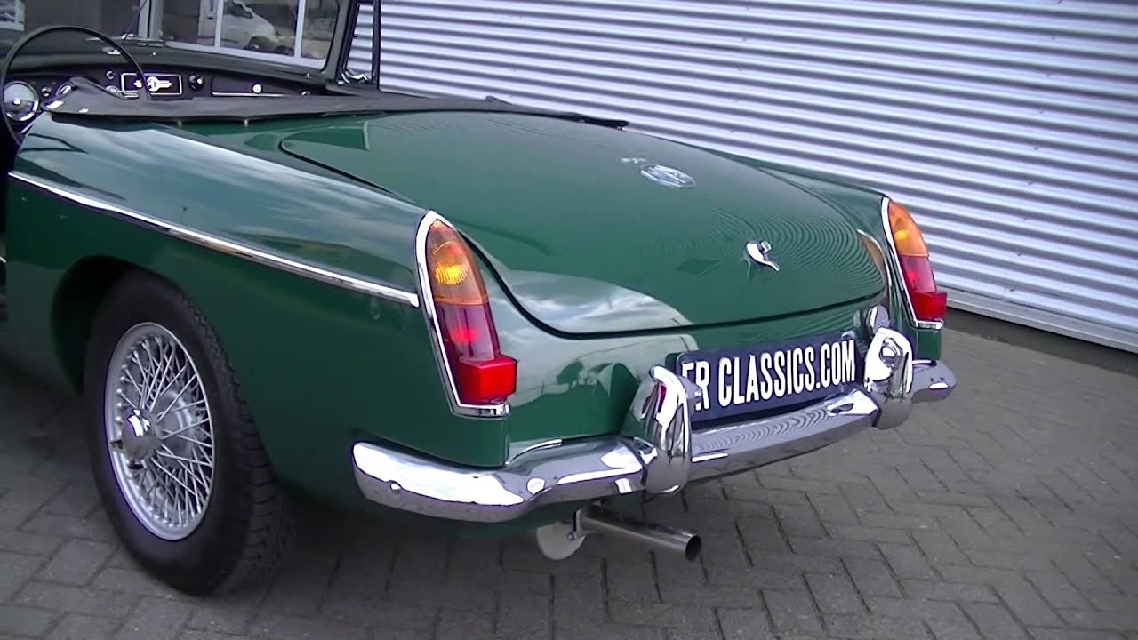 MG MGB overdrive 1965 body off restored no expenses saved TOP -VIDEO- www.ERclassics.com