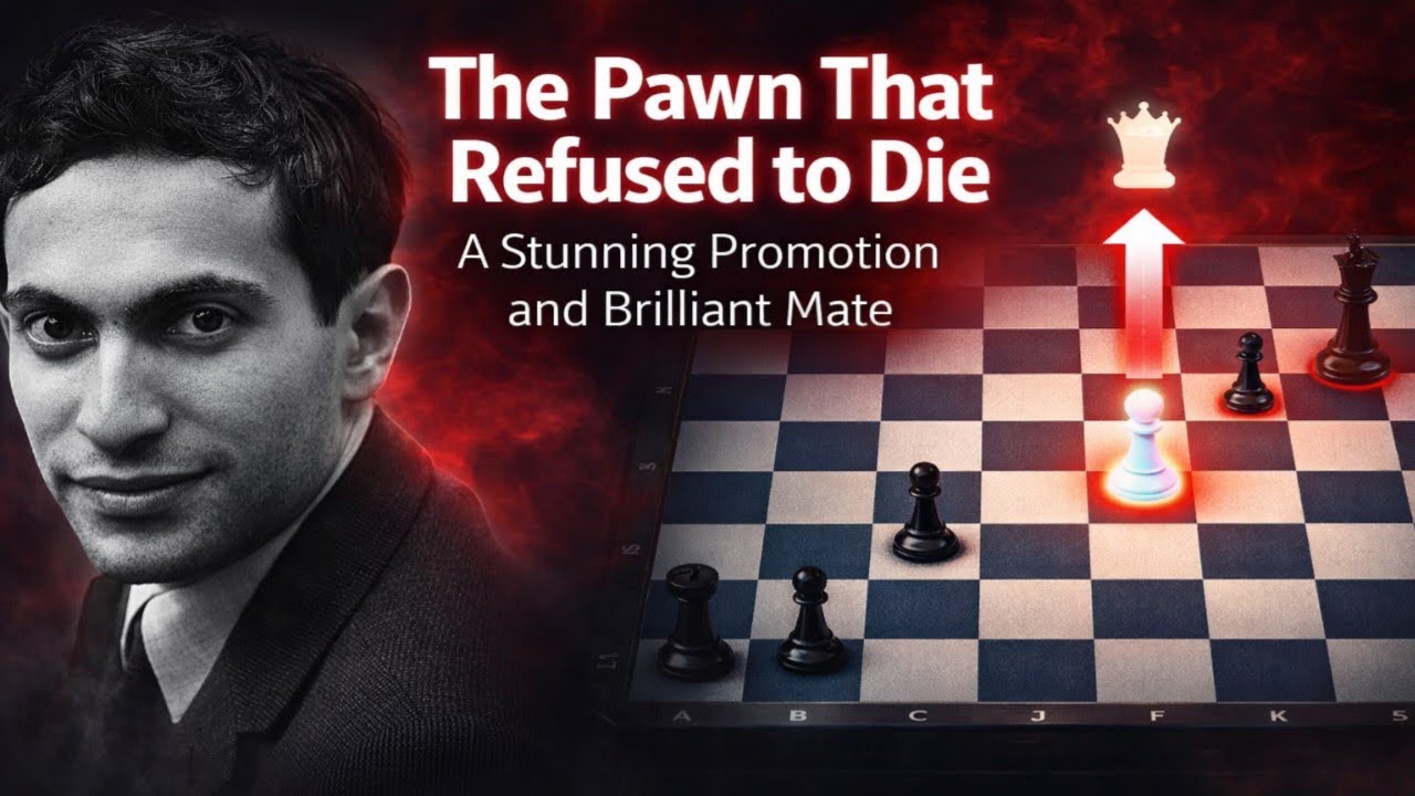 The Pawn That Refused to Die as Tal Forces a Stunning Promotion and Brilliant Mate