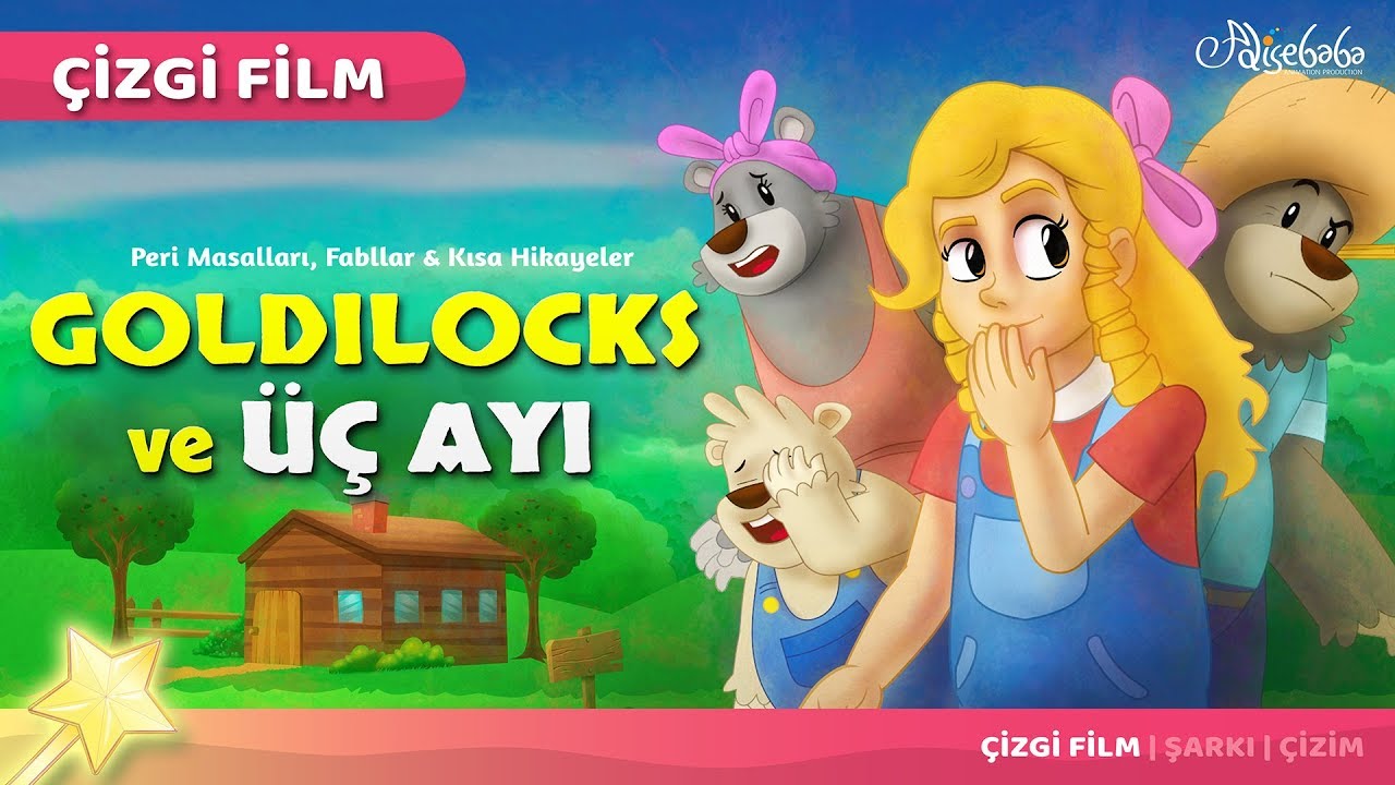 Adisebaba &Ccedil;izgi Film Masallar - Goldilocks ve &Uuml;&ccedil; Ayı
