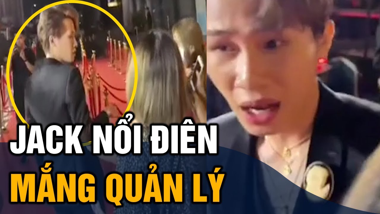 Jack 'TỨC PHÁT KHÓC' lớn tiếng với quản lý chương trình, fan nghe LÝ DO lại càng thương