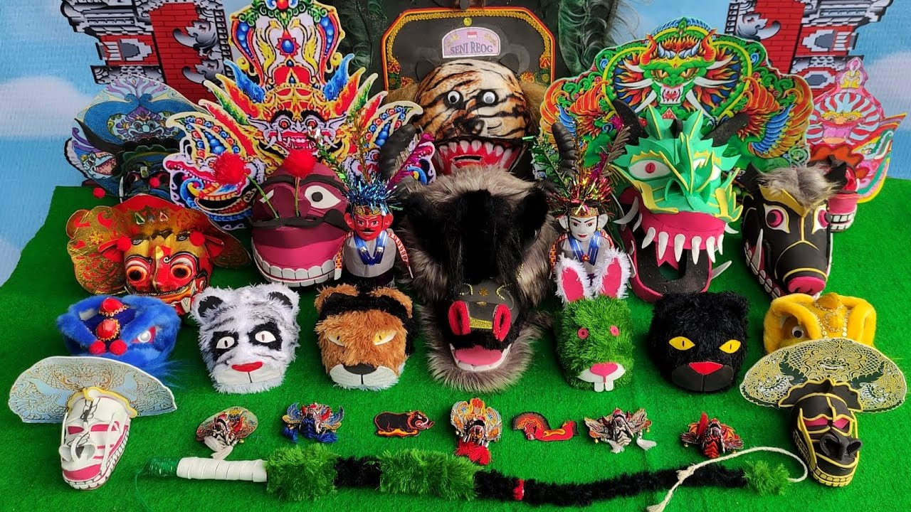 TYPES OF BARONGAN, there is the Jumantoro barongan, the Telon barongan, the Devil barongan, the L...