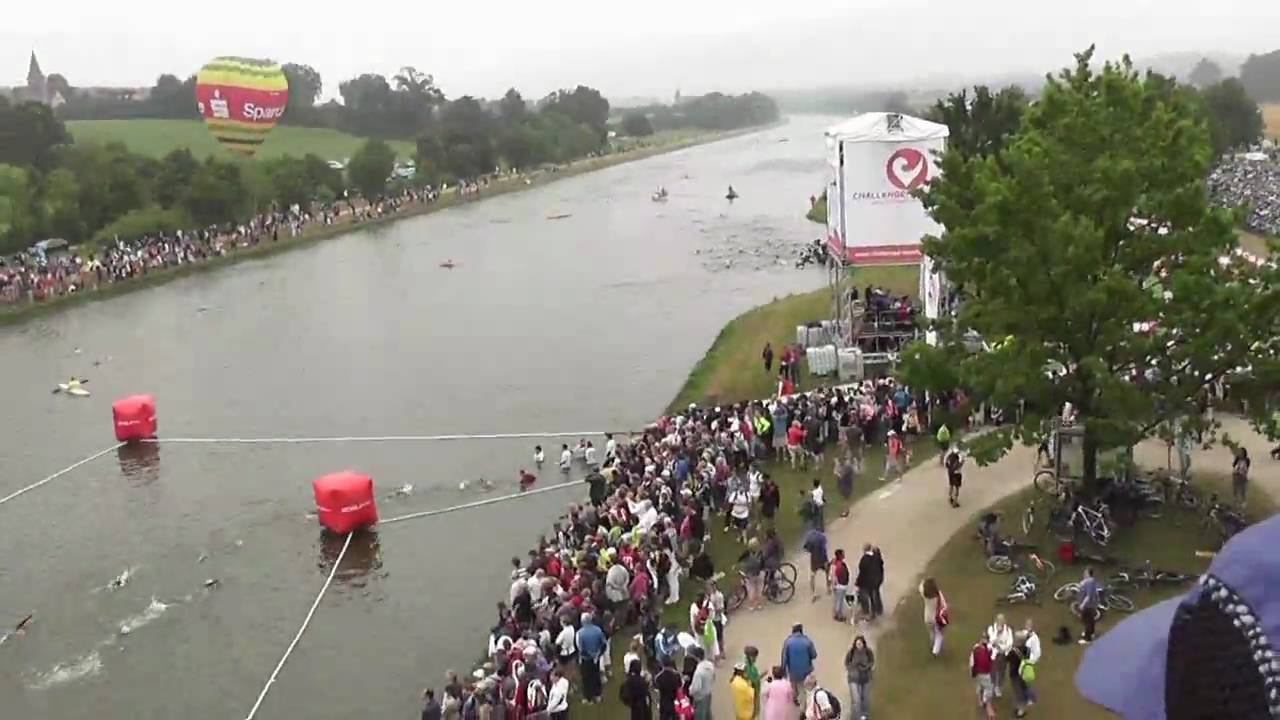 Challenge Roth 2010 - Start, Swim, T1