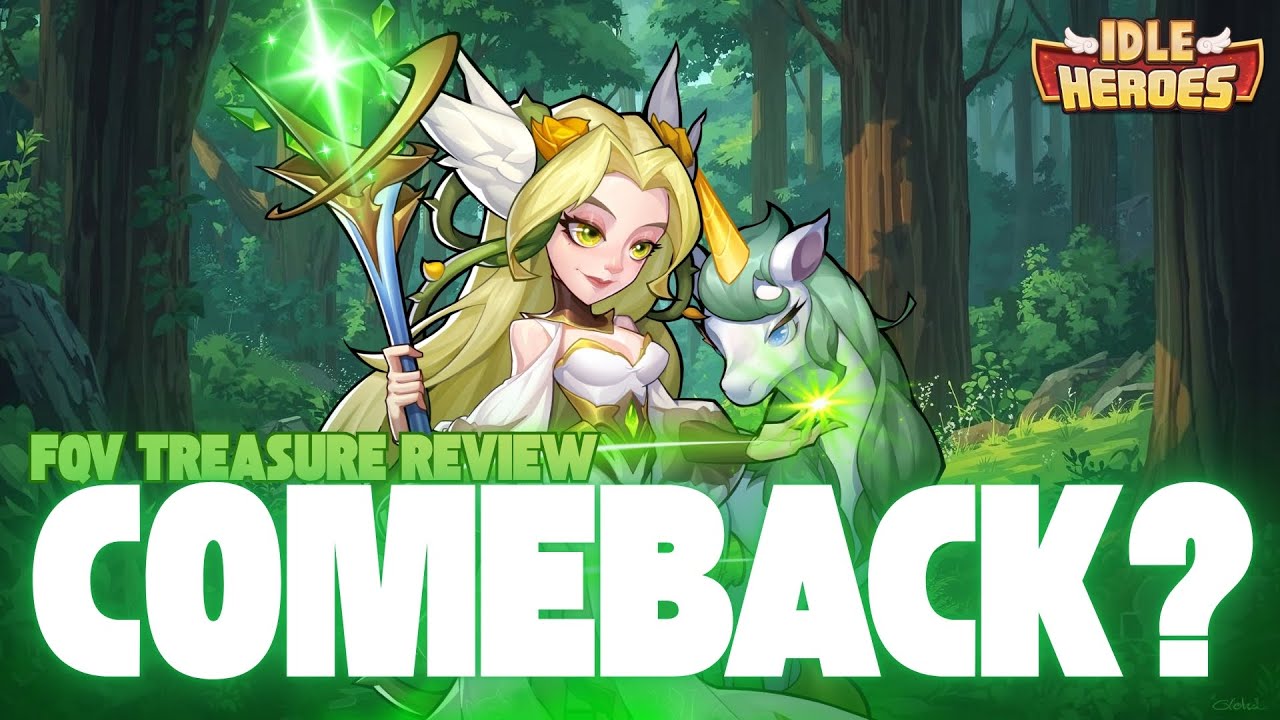 Vesa Comeback? Her Treasures are so STRONG! 500M Atk FQV Test - Idle Heroes