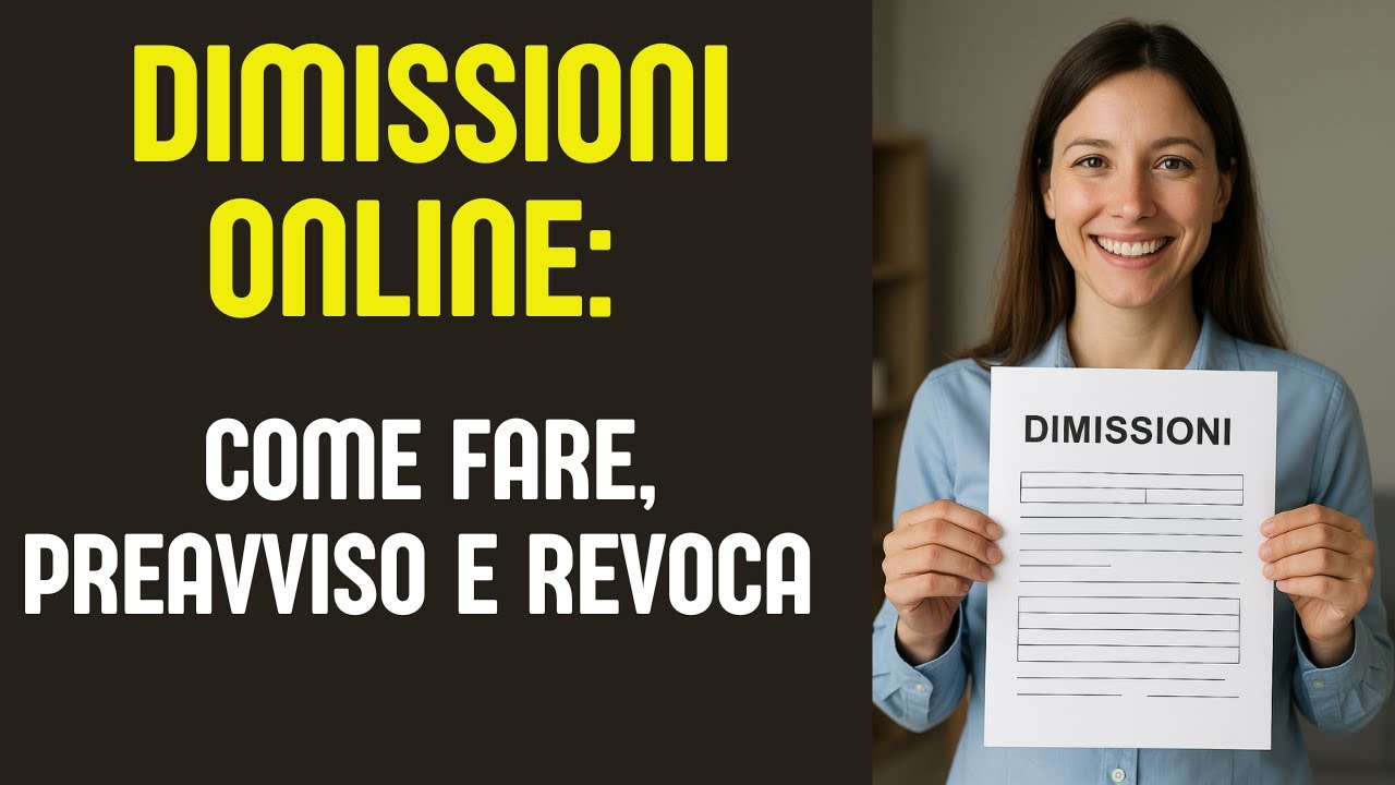 Come Fare le Dimissioni Online?