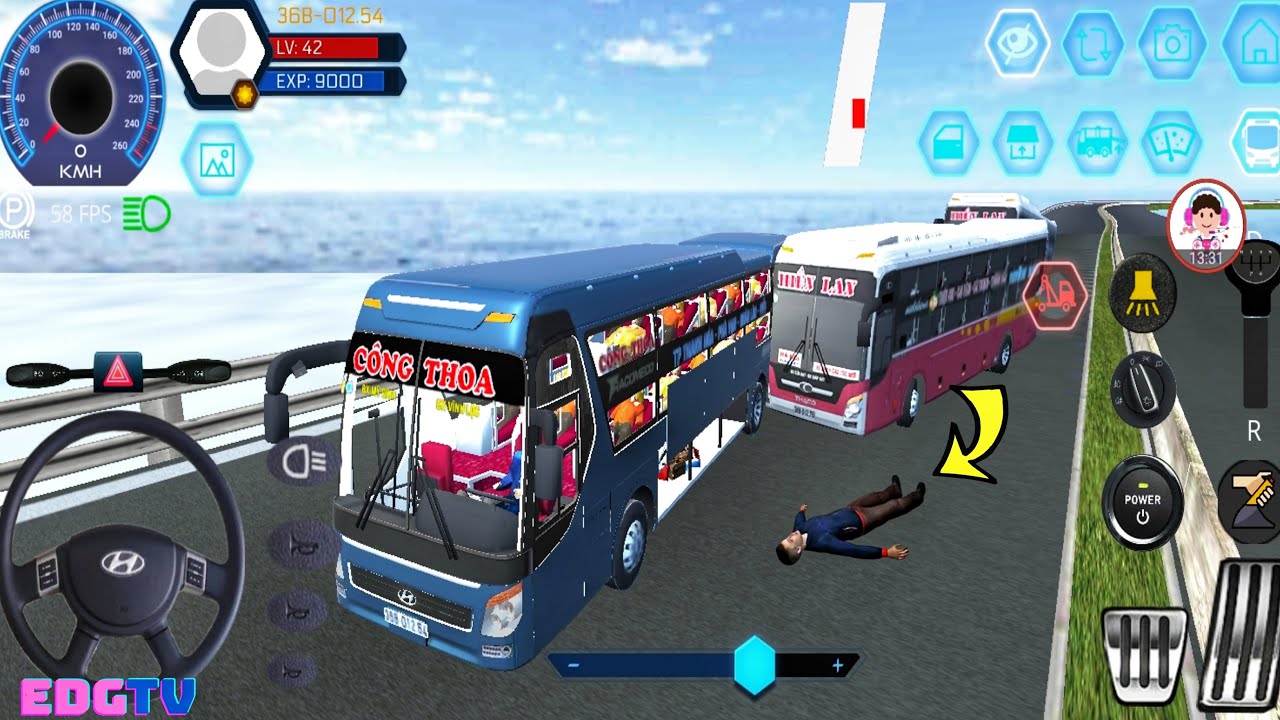 Bus Simulator Vietnam Gameplay #1 Bus Simulator Game Video -  Android Gameplay eDroidGameplaysTV