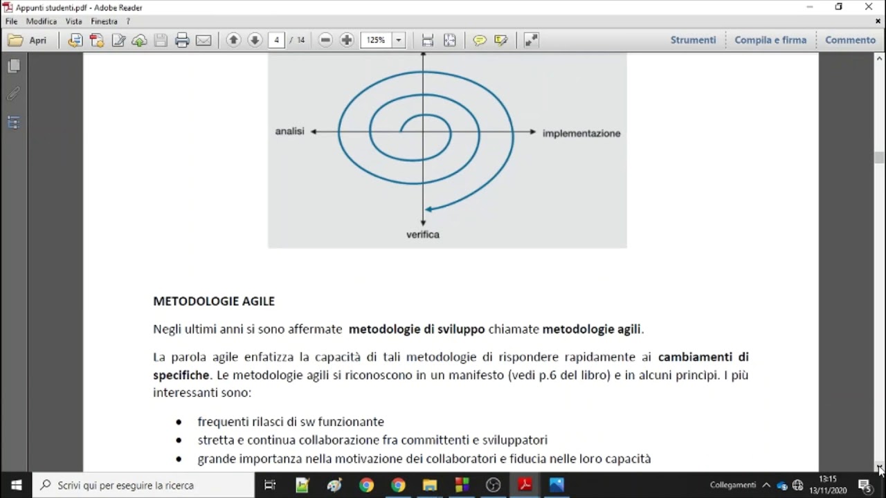 2 TPS Ingegneria del software: modello spirale e metodologie agile