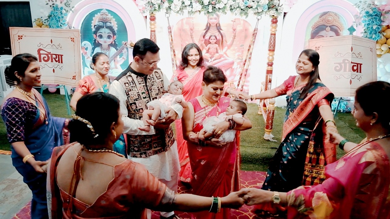 Twin Baby  Naming Ceremony I GIA & GIVA | Family Celebration | Cinematic Video 2026
