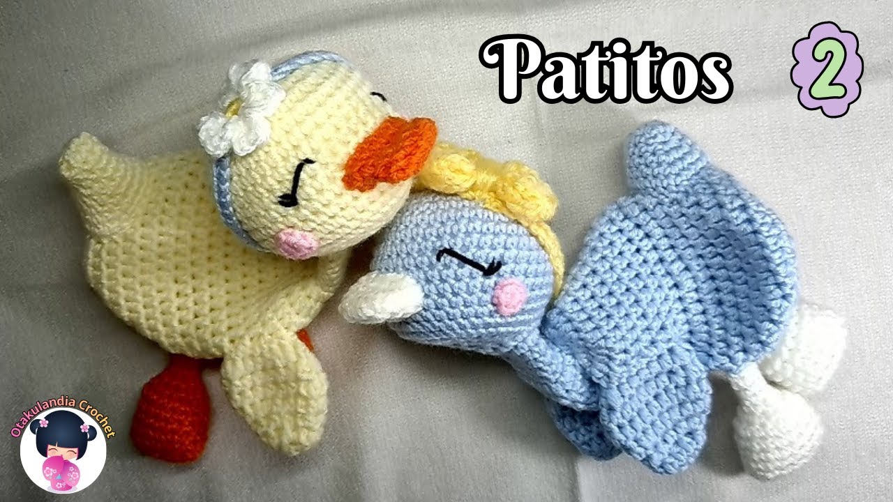 Durmiendo con un Patito 🦆 Aprenderás a hacer un Lindo Patito para tu Bebé en Crochet - Parte Final
