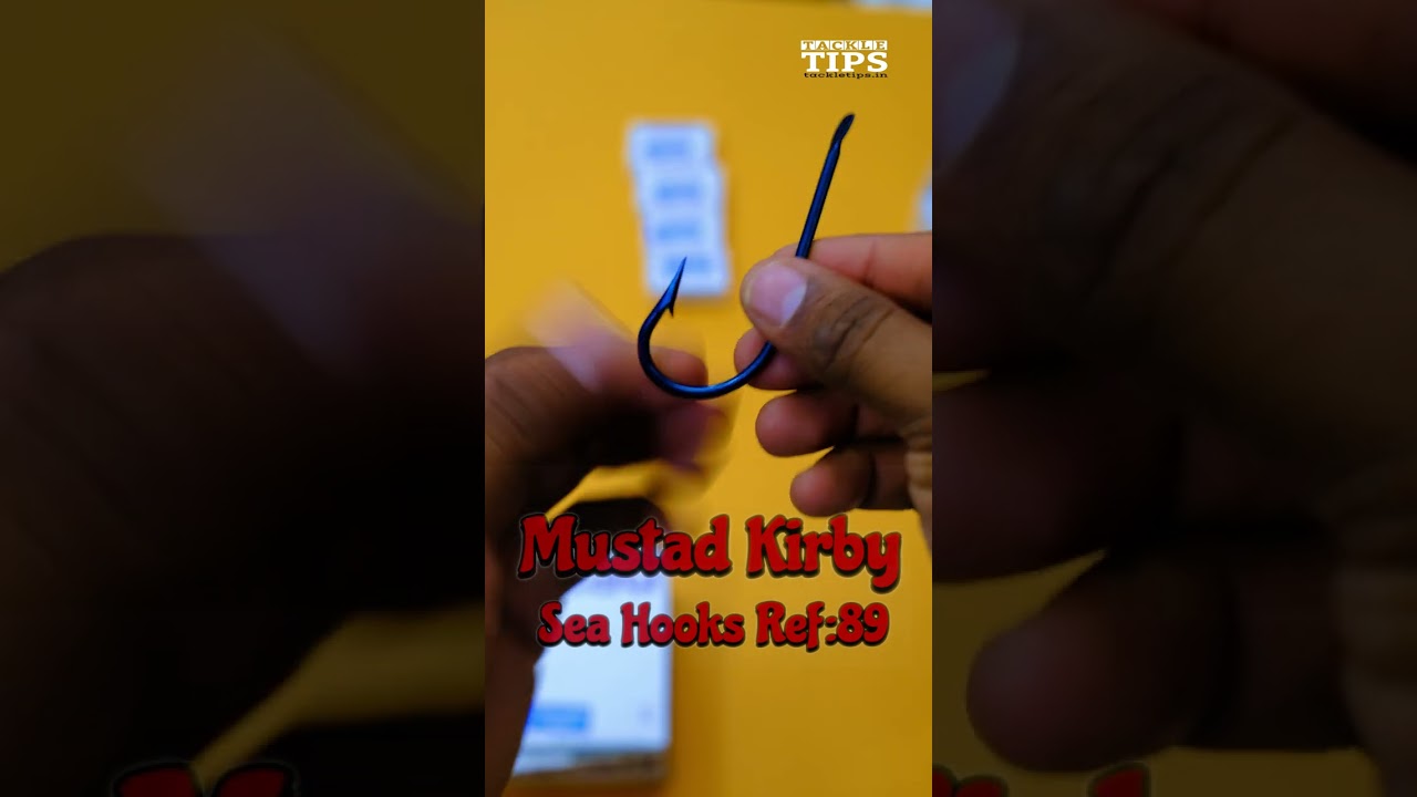 Mustad Kirby Sea Hooks 89 🪝 hooks for big Stingray Grouper and Shark fishing 🎣 #fishing