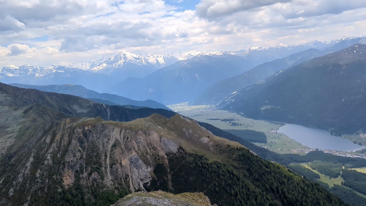 Endkopf Trail am Reschenpass