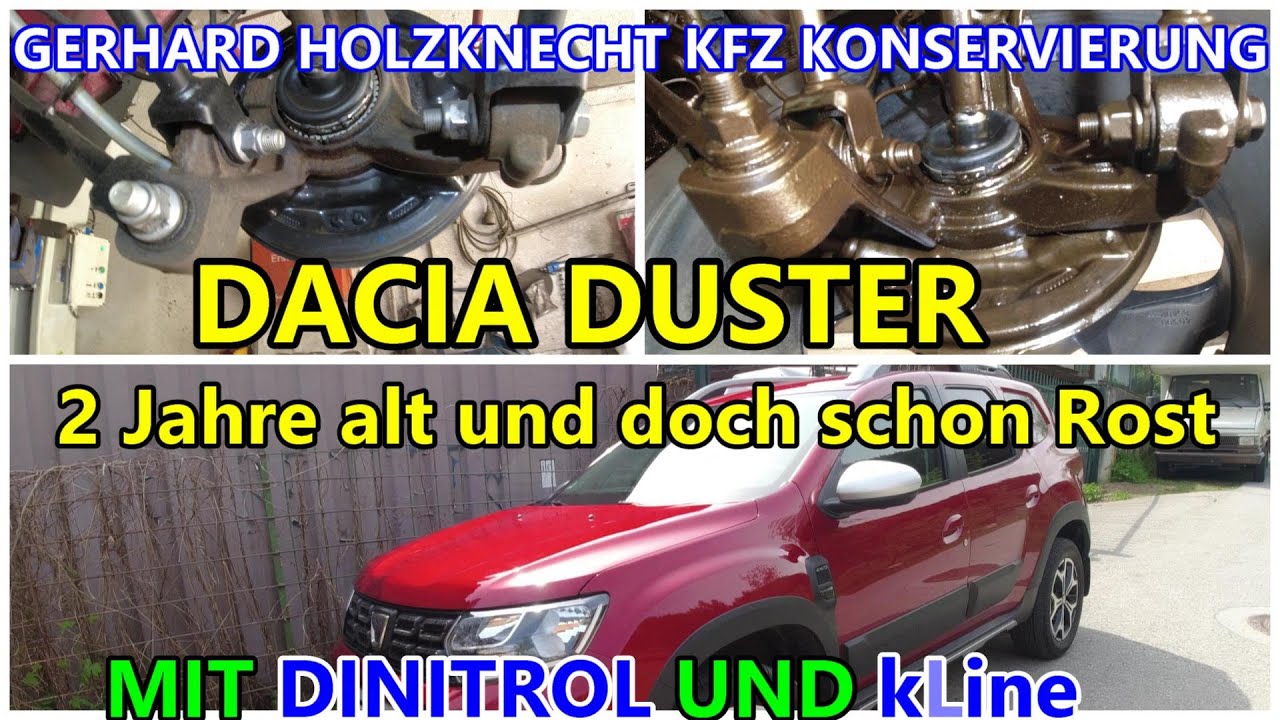 Dacia Duster 2 Jahre alt und doch schon Rost