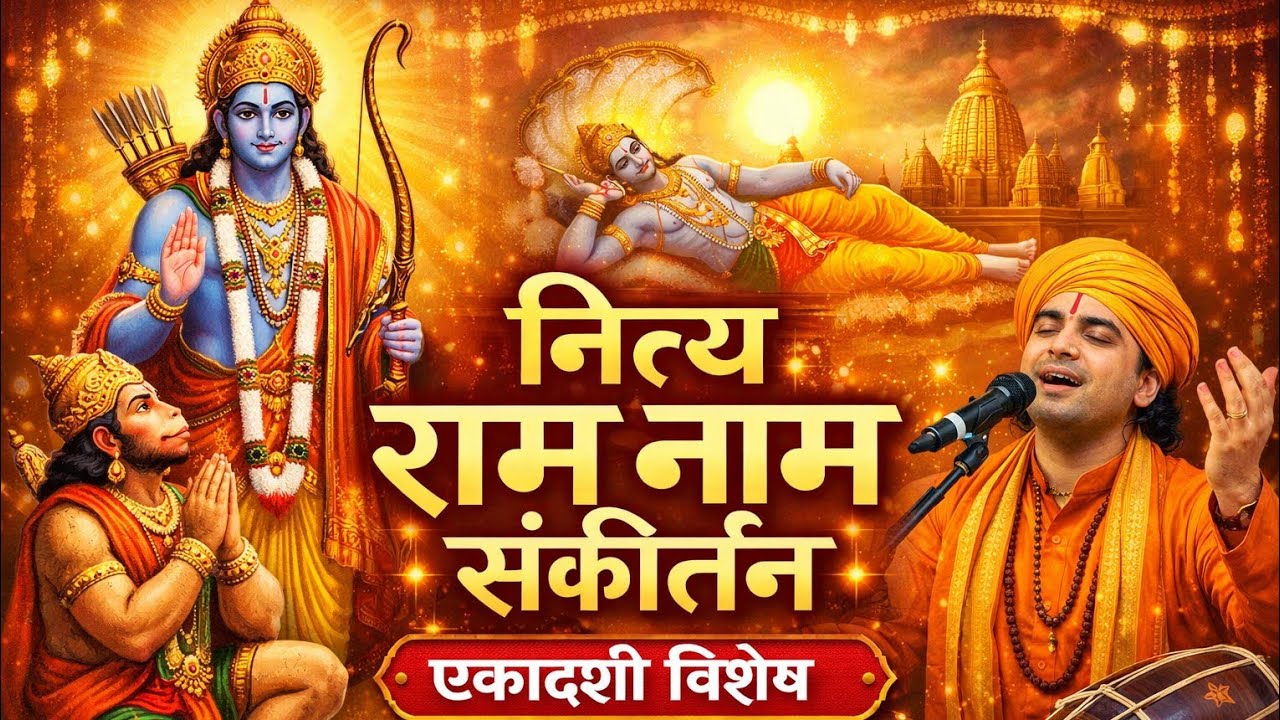 एकादशी विशेष: नित्य राम नाम संकीर्तन | श्री राम भक्ति संकीर्तन