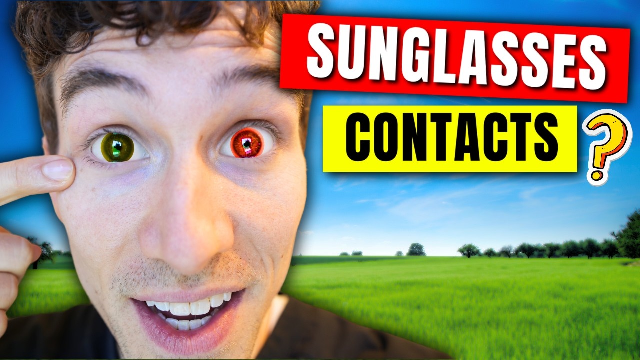 I Tried TINTED Performance Contacts and WOW! - Altius Contact Lenses