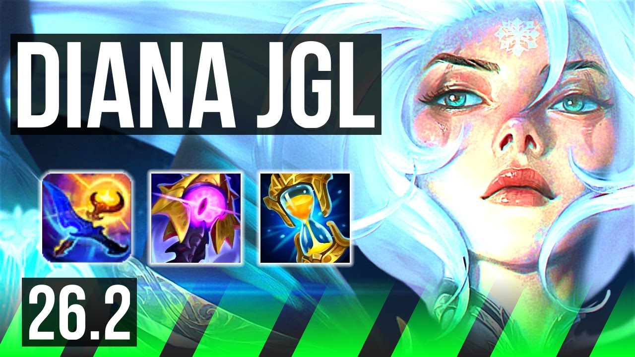 DIANA vs VOLIBEAR (JGL) | 41K damage | EUW Master | 26.2