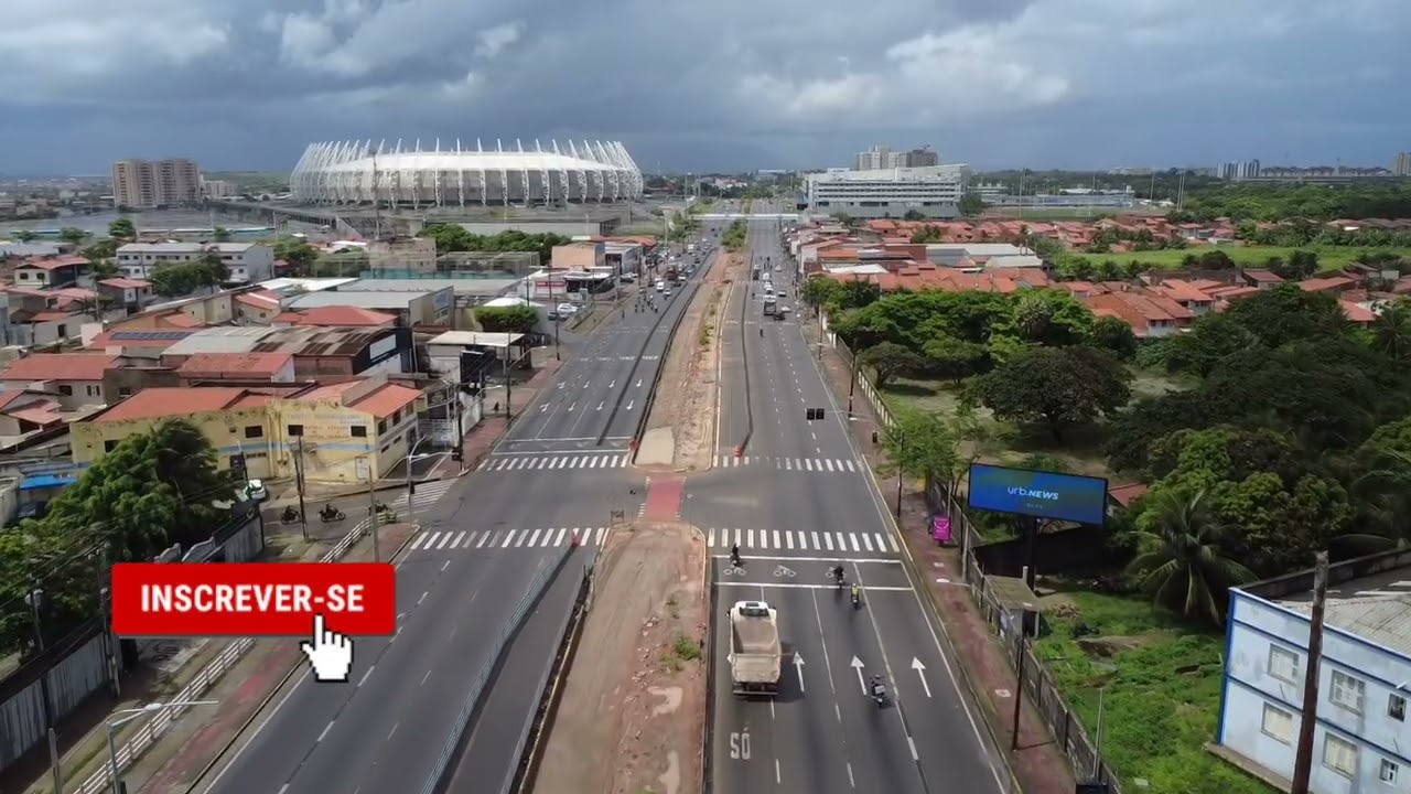 Sobrevoando Avenida Alberto craveiro Fortaleza CE 