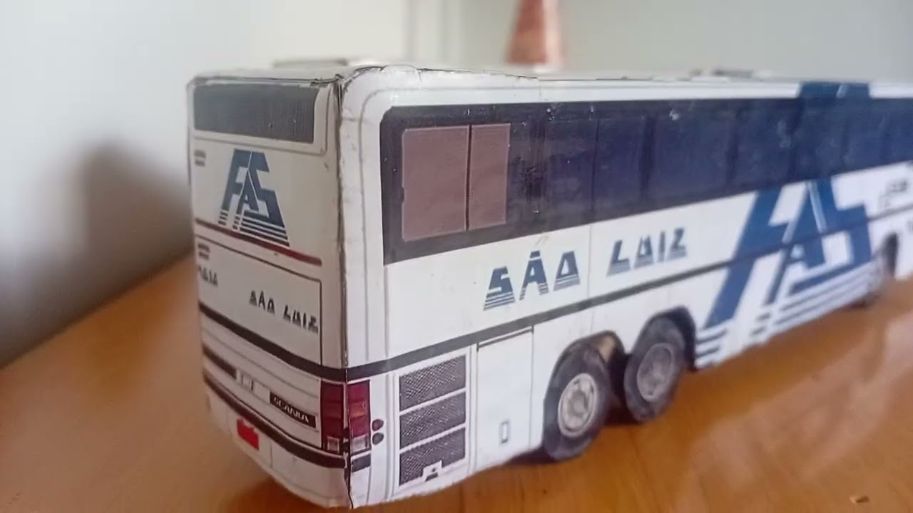 Miniatura marcopolo viaggio gv1150 viação são luiz minhas frotas
