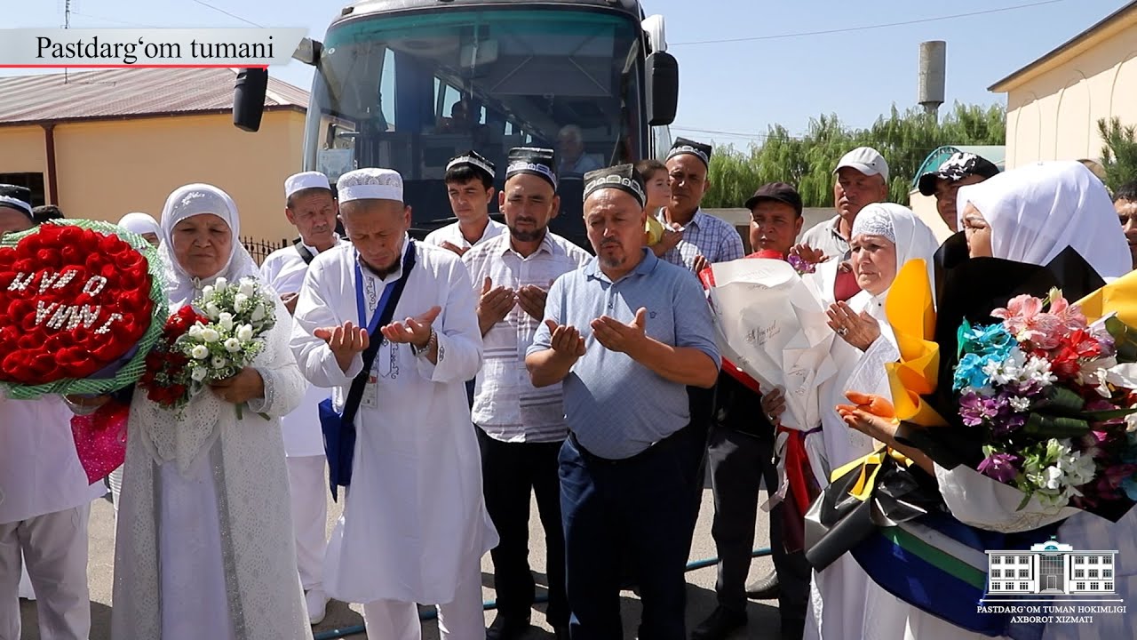 🕋 PASTDARG‘OMLIK ZIYORATCHILAR HAJ SAFARIDAN QAYTDI