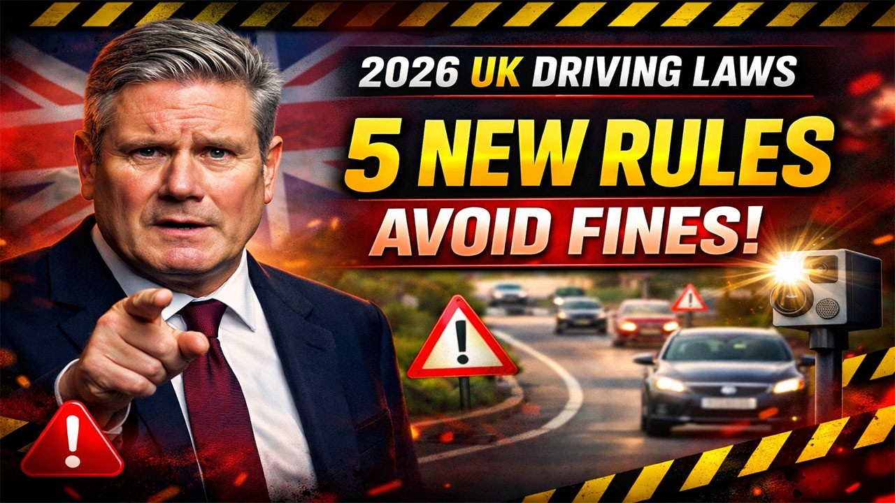 2026 UK Driving Laws Update  5 New Rules Every Driver Must Know  Avoid Costly Fines Now