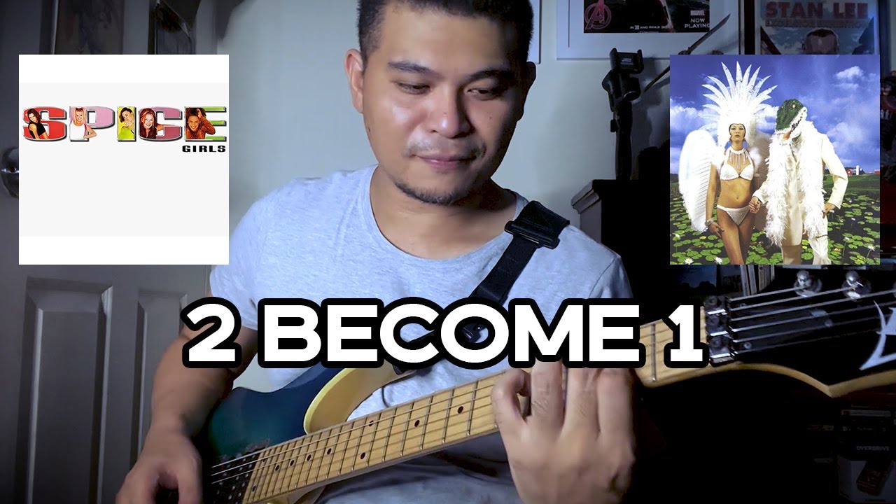 2 Become 1 by Spice Girls - Paul Gilbert Version Guitar Cover and Improvisation by Paul Sabile