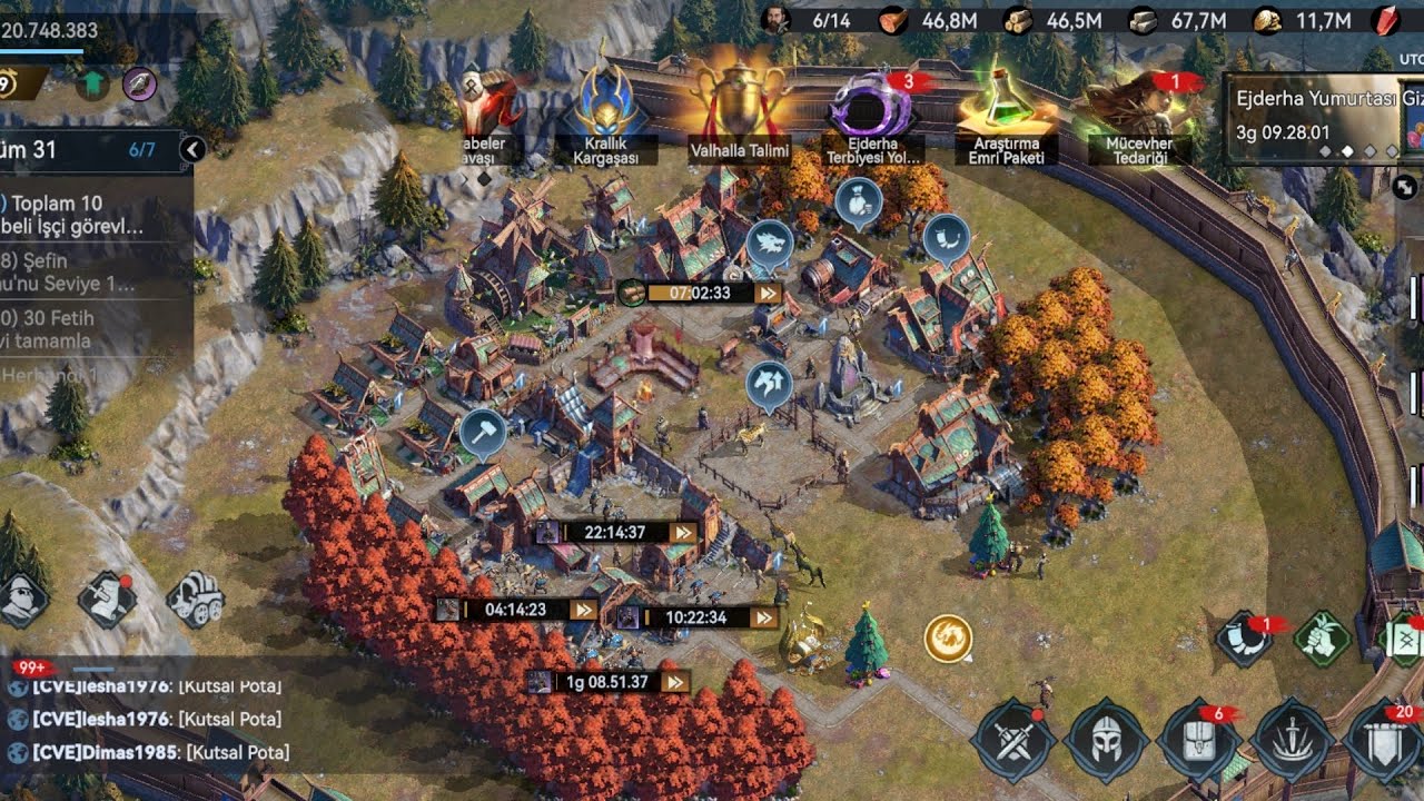 Viking rise: gelişmeniz için öremli bilgiler part 1 #vikingrise#oyunrehberi 