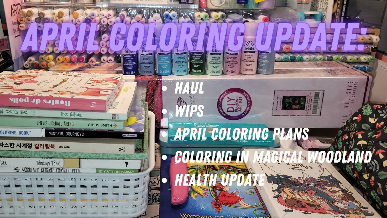Coloring & Health Updates with Haul | # 3