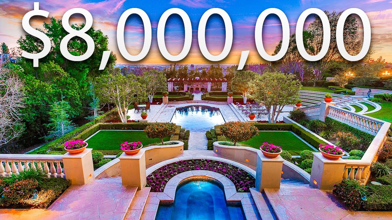 Touring A $8,000,000 California ESTATE With 2 MEGA MANSIONS | Mansion Tour