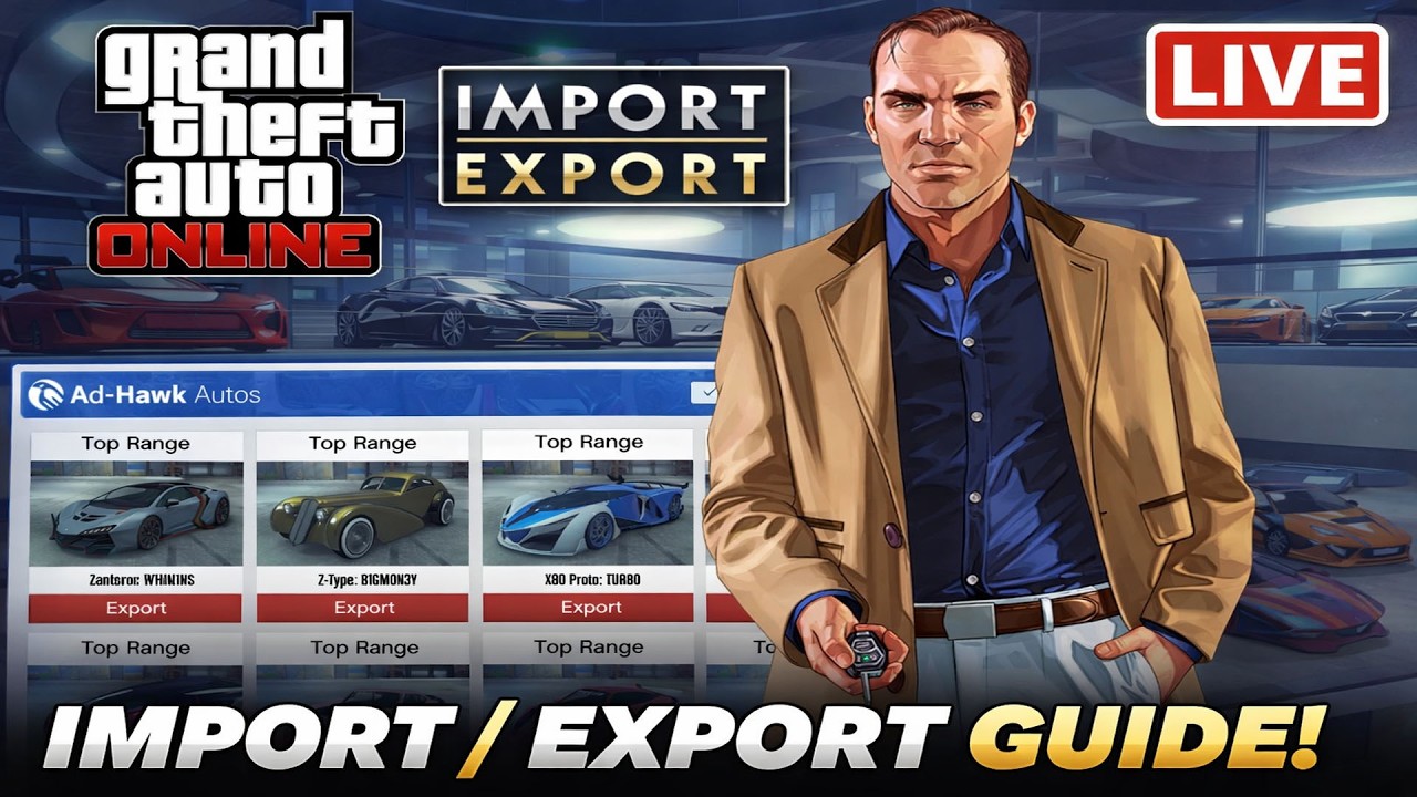 GTA 5 Online Import Export TOP RANGE ONLY!!!! LIVE