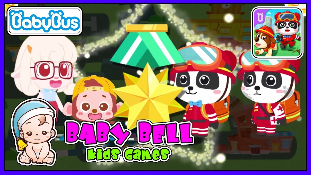 BabyBus - Little Panda's Earthquake Rescue | Baby Bell - Kids Games