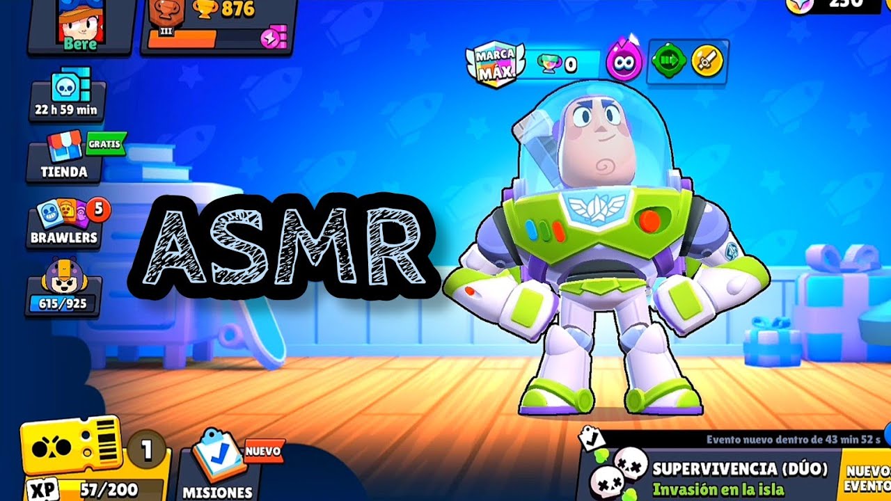 ASMR 💕 JUGANDO BRAWL STARS 🎄🎁❤️