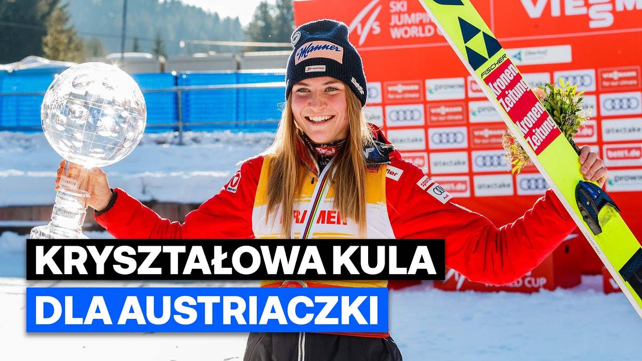 Sara Marita Kramer wygrała klasyfikację generalną Pucharu Świata w skokach narciarskich kobiet