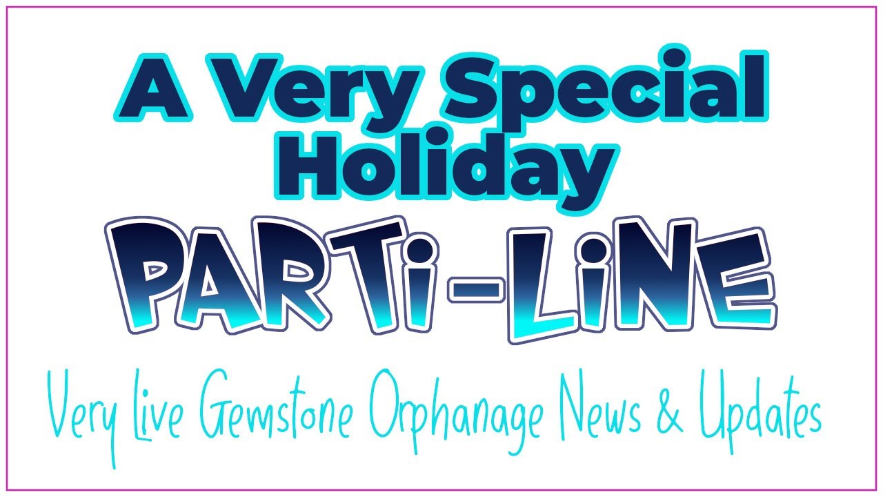 Join Us For a Live Holiday Parti-Line This Saturday