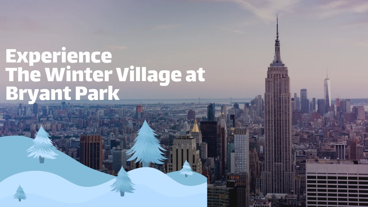A Cold Winter Afternoon at Bryant Park's Winter Village