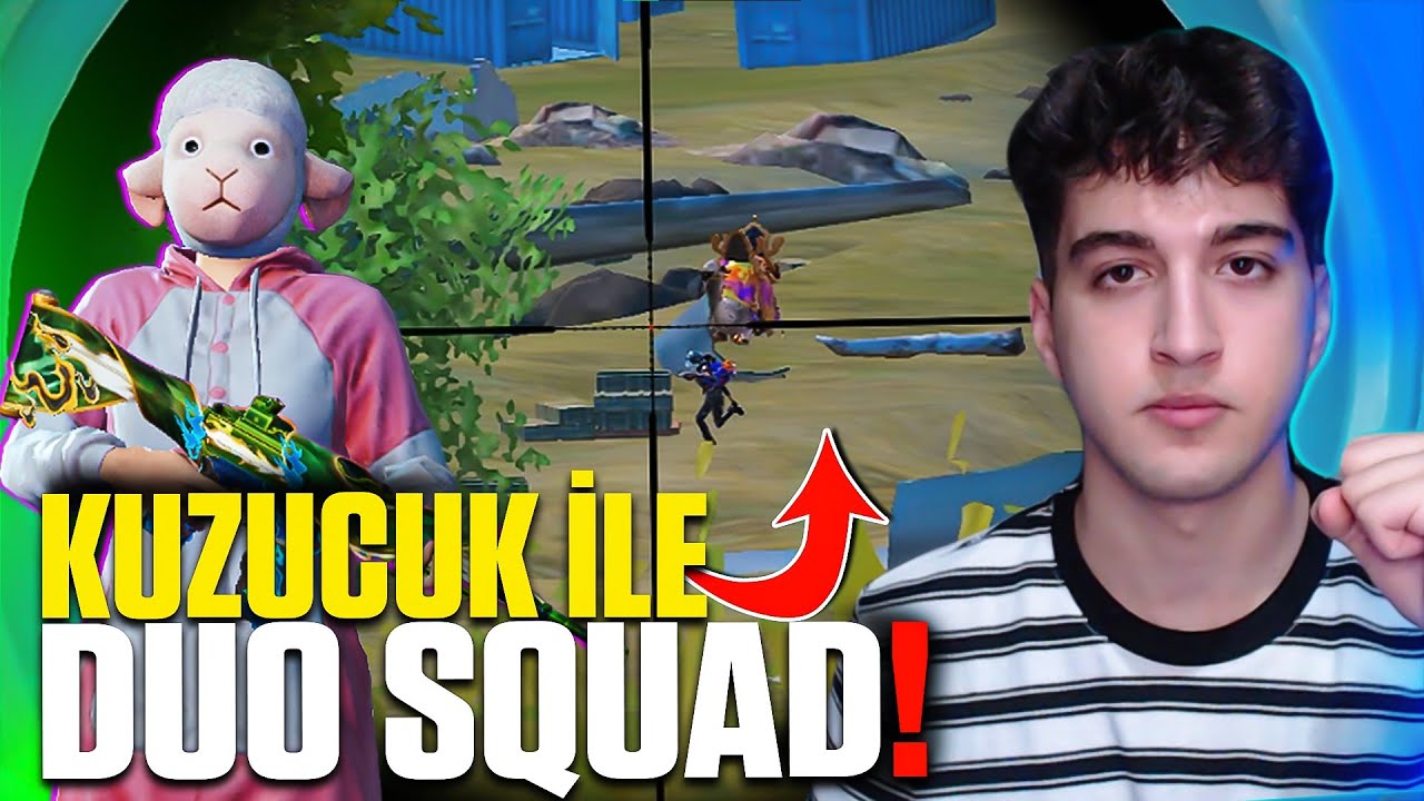 KUZUCUK İLE DUO SQUAD YOK ETTİK!! EFSANE MAÇ!! PUBG Mobile