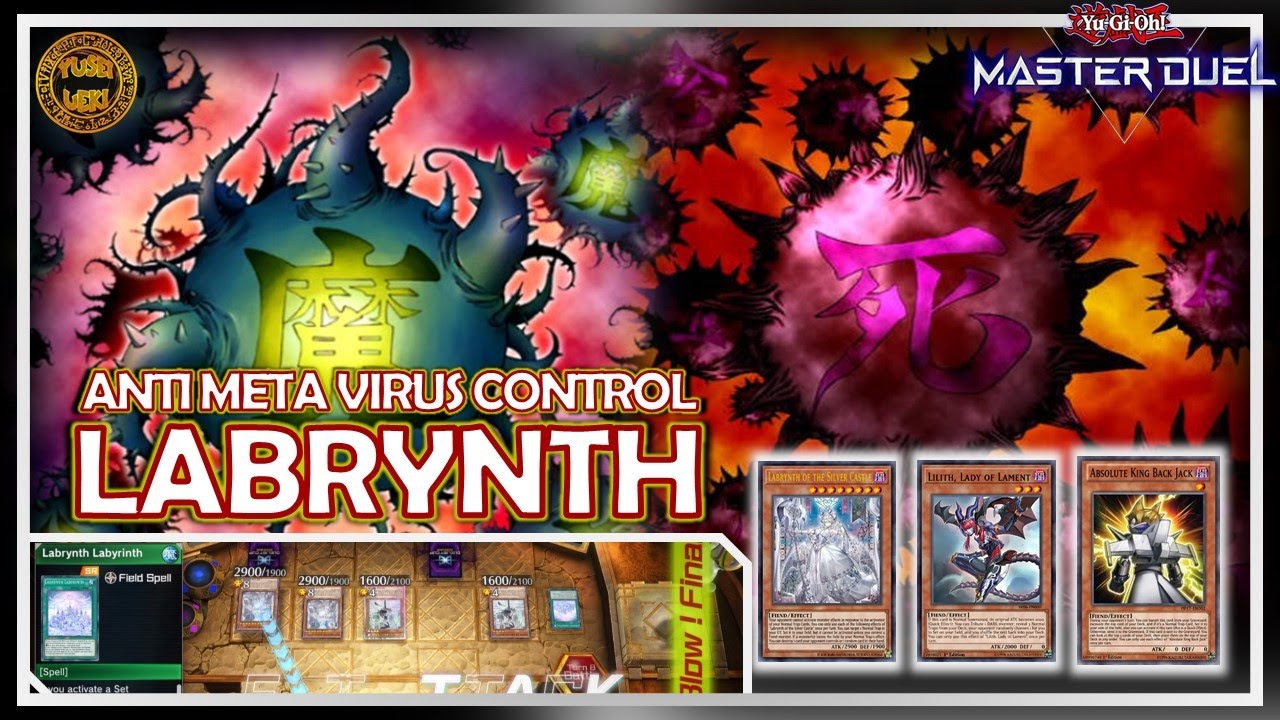 Labrynth Anti Meta DARK VIRUS 2023 ☣ Deck MASTER OF TRAP CARD Control [Yu-gi-oh! MASTER DUEL]