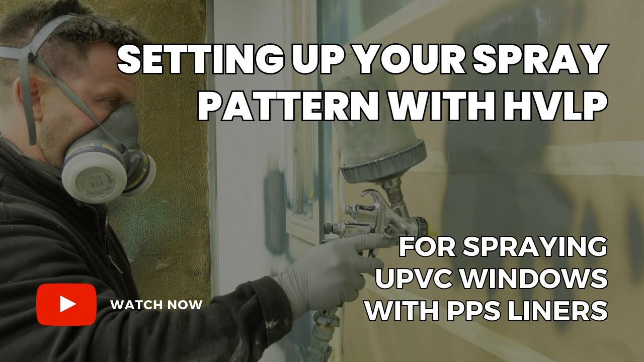 How to set your spray pattern using the QTech 5 Stage HVLP with the 3M PPS liner system