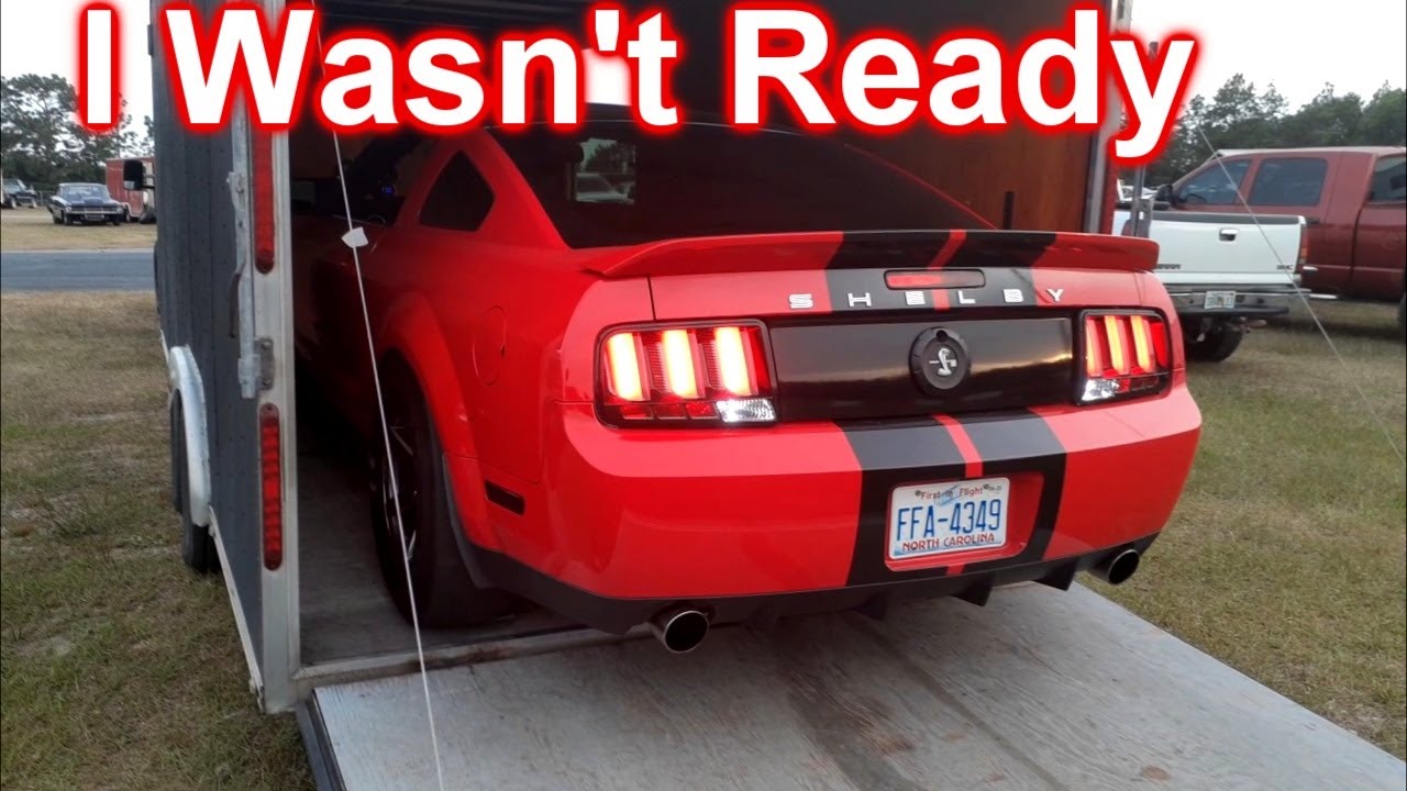 LAUNCHING a 700 WHP GT500 first time | Testing The New Setup at the Drag Strip