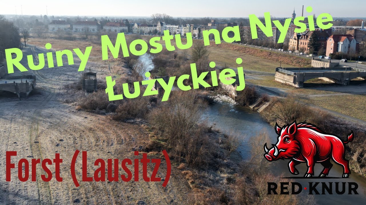 Ruiny mostu na Nysie Łużyckiej - Zasieki