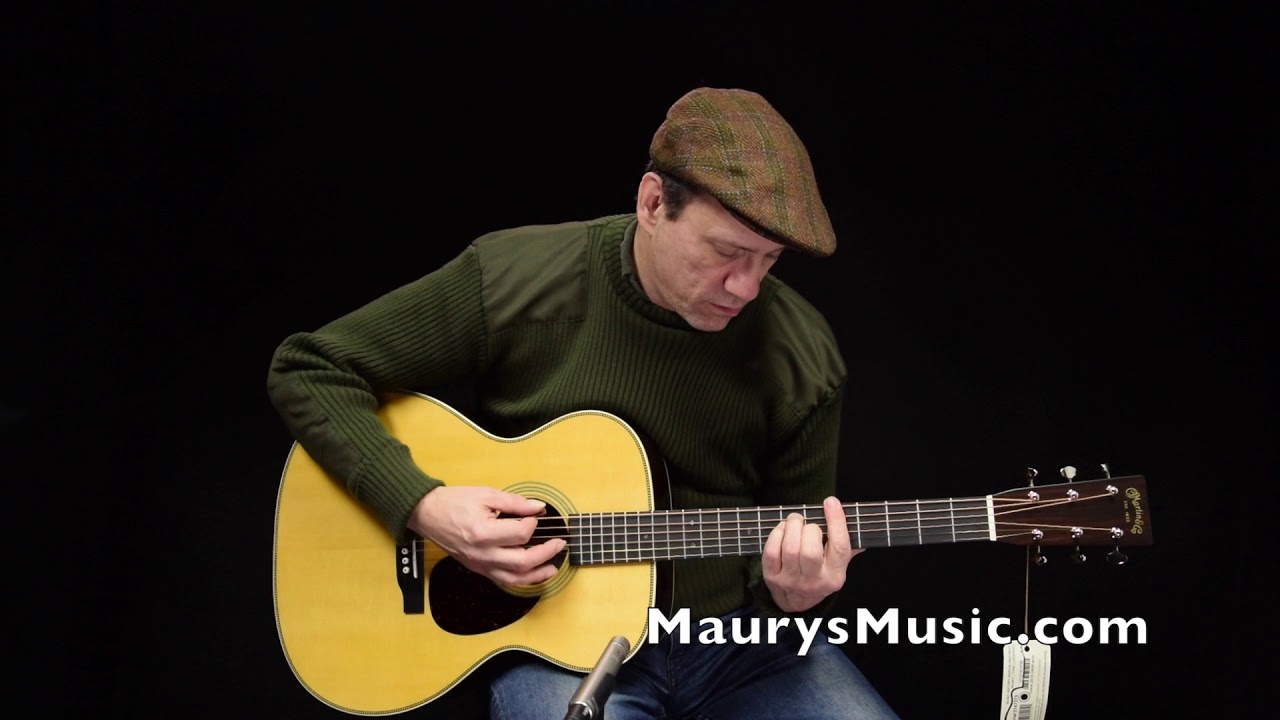 The Martin Guitar  OM-28 (2018) at Maury's Music