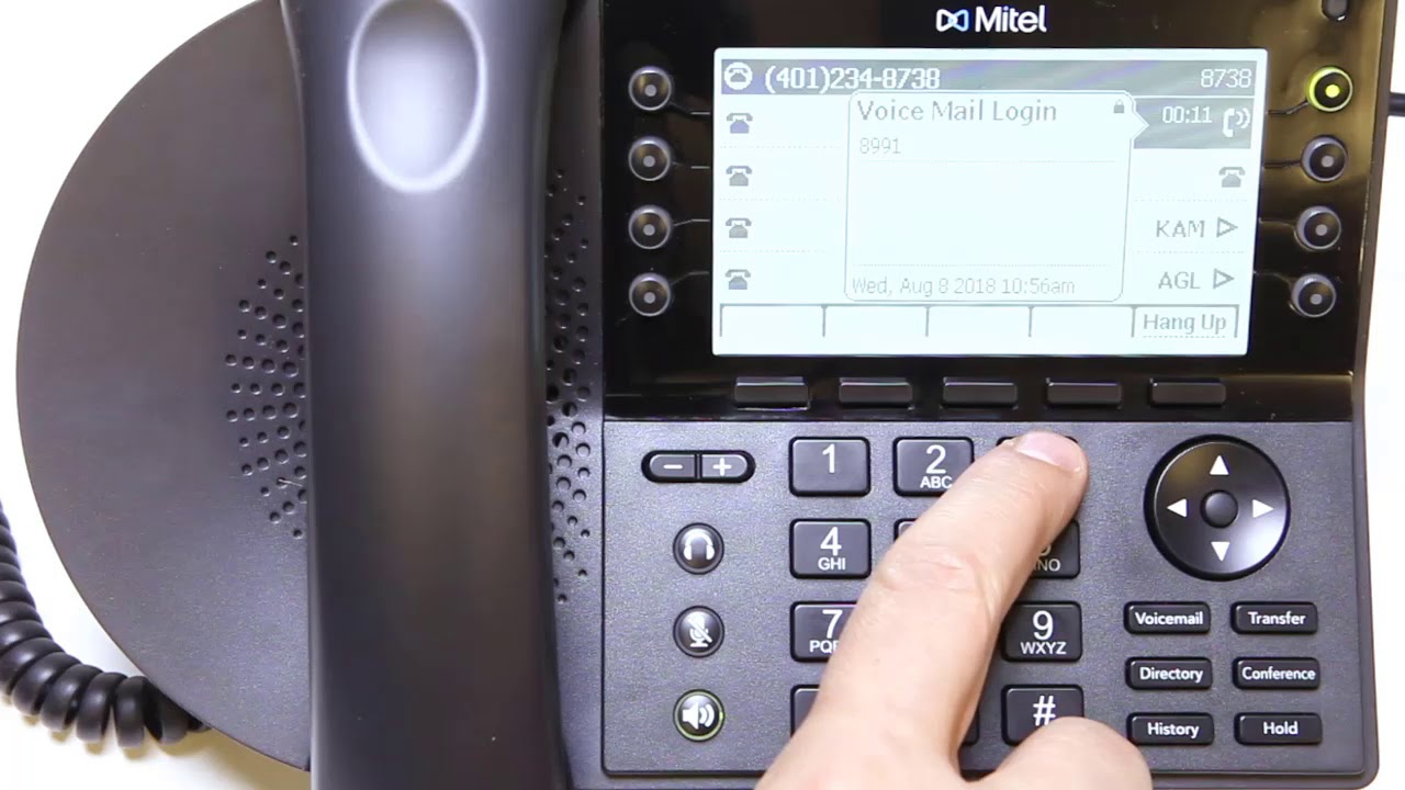 Mitel IP400   Phone Password Reset