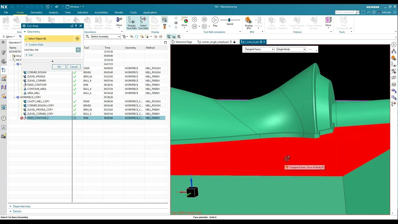 Missing Commands [Corner Rough , Zlevel Corner  Fixed Contour] NX CAM in NX New Version