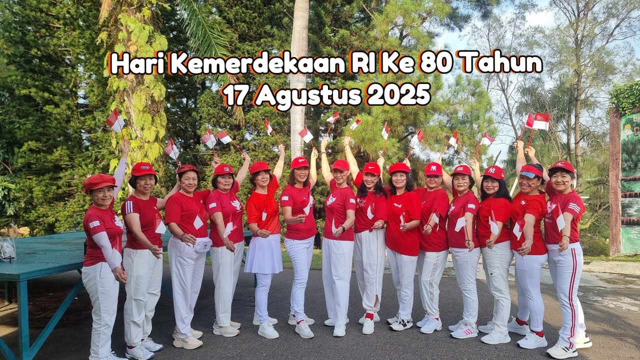 Hari Kemerdekaan RI Ke 80 Tahun(17 Agustus 2025. By. Happy Linedance Cemara Hijau 