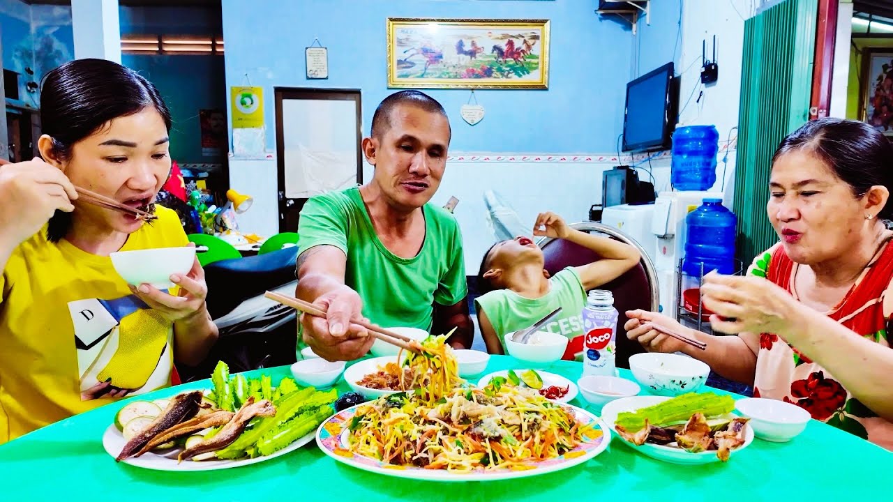 Gỏi Xoài Khô Sặc Bổi, Khô Cá Lóc Cửng Và Mắm Sặc Rút Xương – 3 Món Ăn Gây Nghiện Miền Tây
