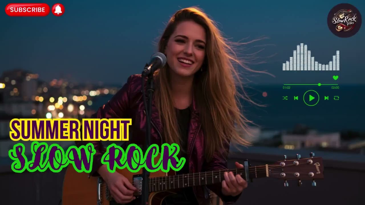 Ultimate Slow Rock Vibes for Late Night Studying & Focusing 🎼🌙