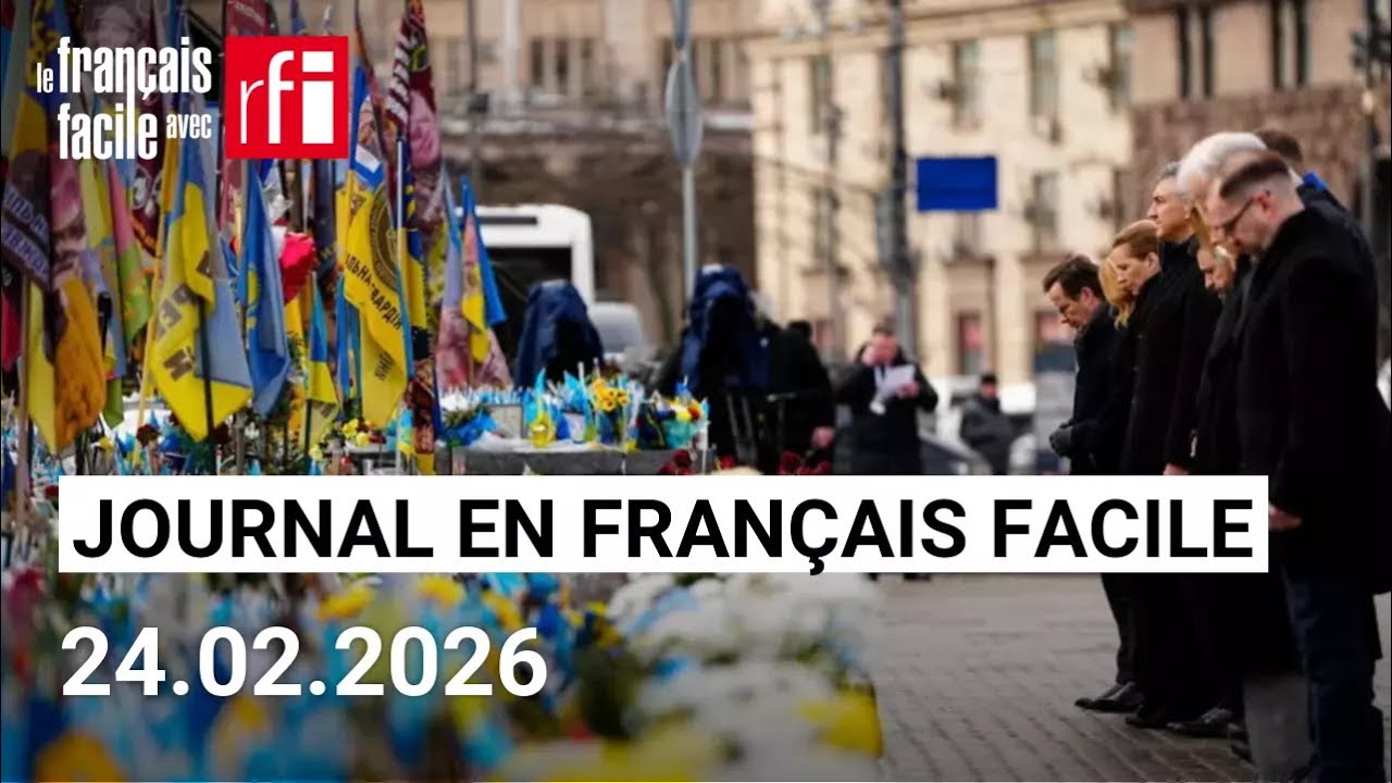 Ukraine: quatre ans de guerre | Journal • Français Facile - RFI