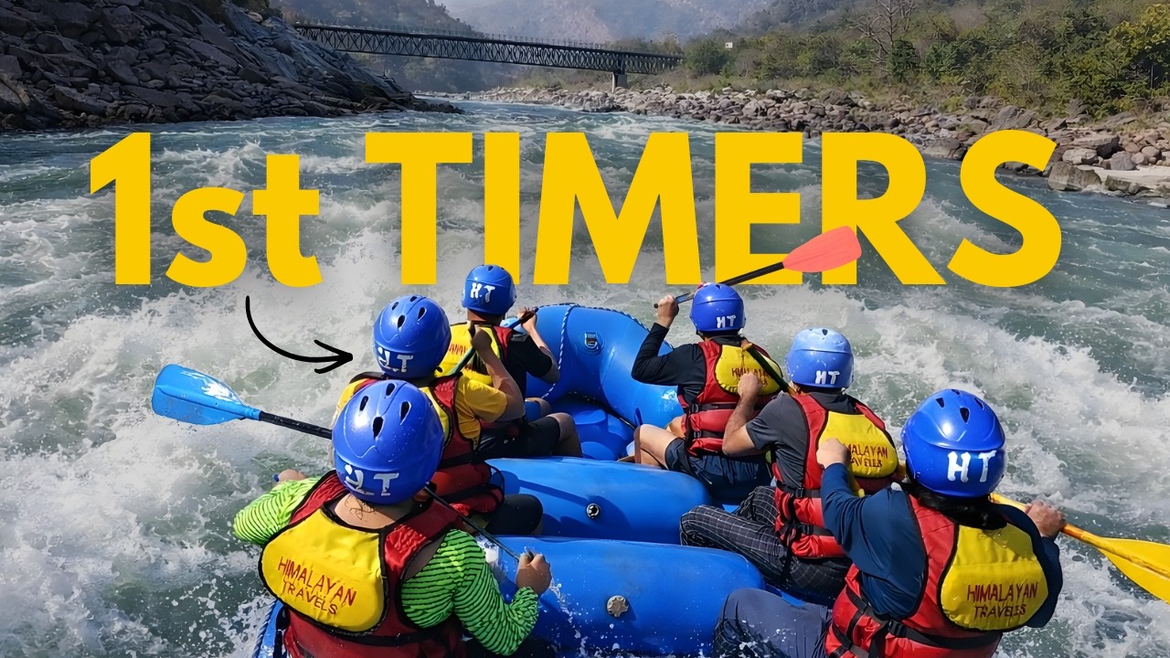 Rafting in Rishikesh 2026 (Shivpuri to Lakshman Jhula 16km)
