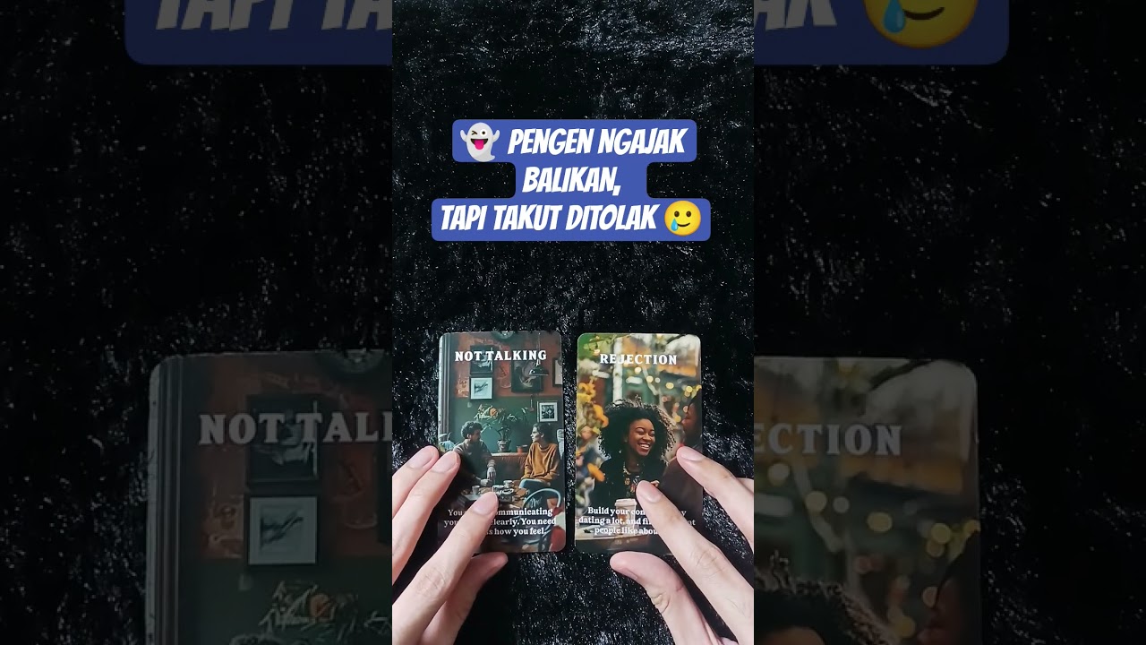 👻 Pengan Ngajak Balikan, Tapi Takut Ditolak 🥲 #tarotreading