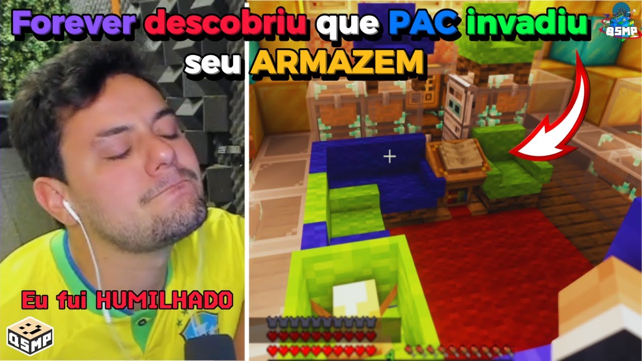 ⭐QSMP: FOREVER aprendeu da PIOR forma a NUNCA desafiar  TAZER e Craft.