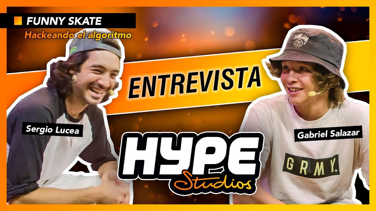 SERLUA entrevista a la promesa del SKATE : GABRIEL SALAZAR @ Hype Studios